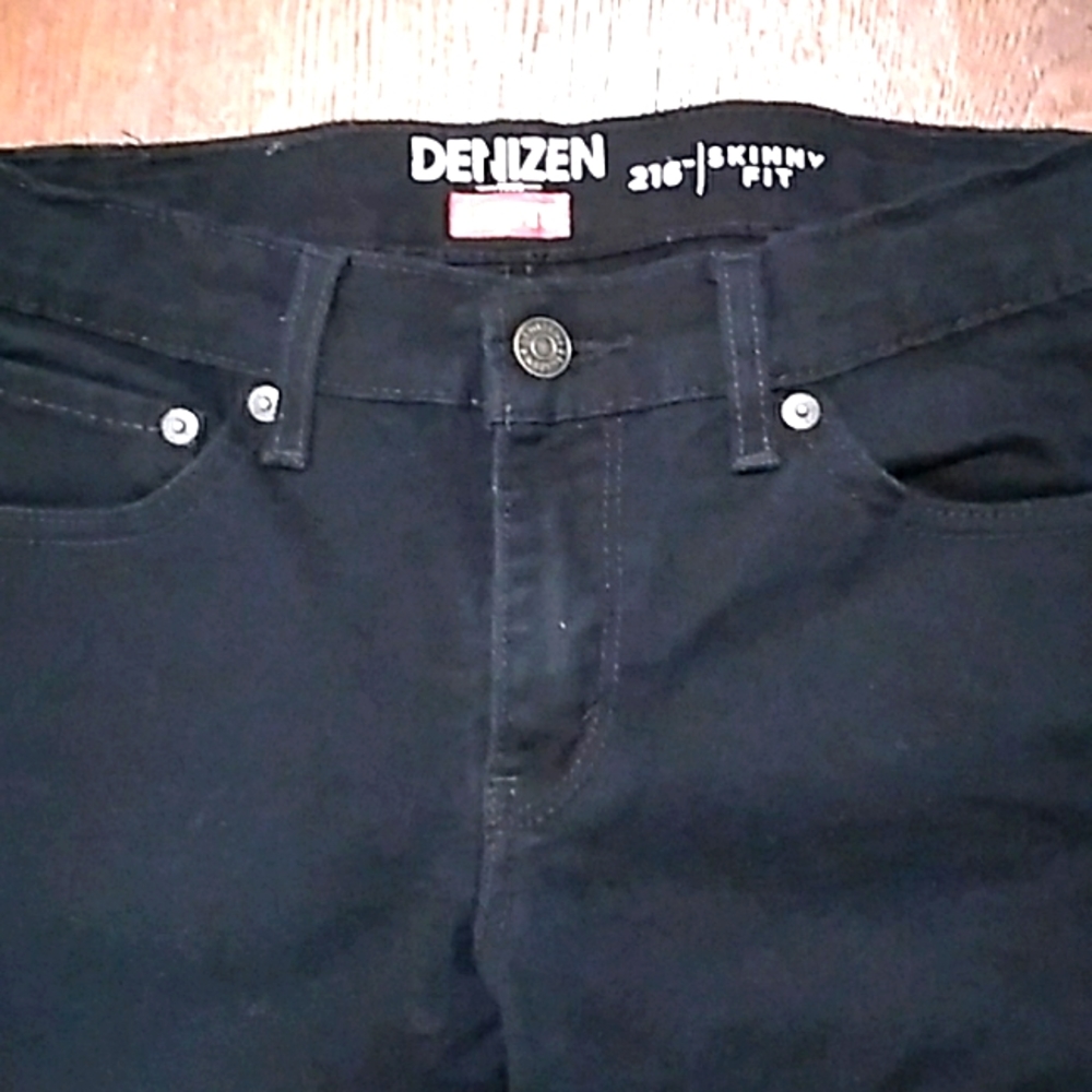 Young Boy Black Jeans